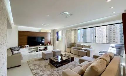 Apartamento de Alto Padrão à Venda – 204m² – 4 Suítes – Setor Oeste, Goiânia-GO