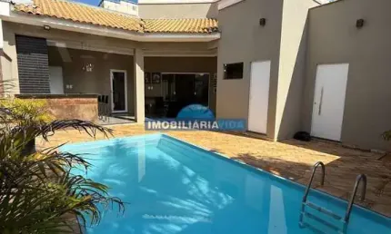 Casa em condomínio fechado com 3 quartos à venda no Conjunto Habitacional Doutor Antônio Villela Silva, Araçatuba  por R$ 850.000