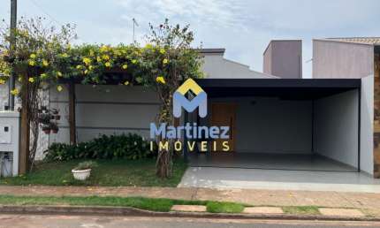 Casa em condomínio fechado com 3 quartos à venda no Portal Beija Flor, Uberaba 