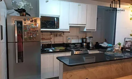 Apartamento com 2 dormitórios à venda, 56 m² por r$ 275.000,00 - santa quitéria - curitiba/pr