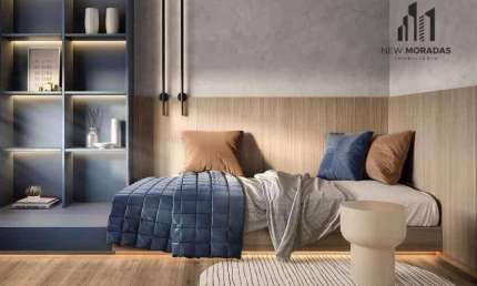Apartamento à venda, 30 m² por R$ 388.700,00 - Portão - Curitiba/PR