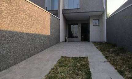 Sobrados novos, com 3 quartos à venda, 90 m² - Ganchinho