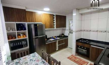 Sobrado 4 dormitórios à venda, 162 m² - Cidade Industrial - Curitiba/PR