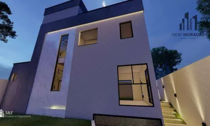 Sobrado à venda, 202 m² por R$ 1.250.000,00 - Lindóia - Curitiba/PR