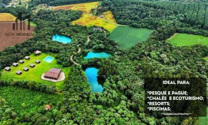 Chácara à venda, 88.438 m² - Bairro Bom Jesus - Rio Negro/PR