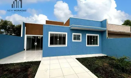 Casa com 3 dormitórios à venda, 69 m² por R$ 320.000 - Veneza - Fazenda Rio Grande/PR