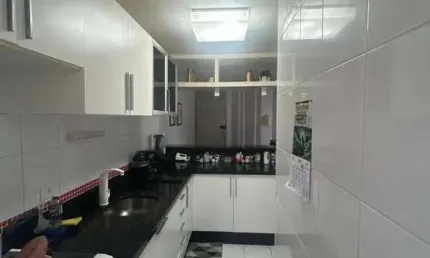 Apartamento com 3 dormitórios à venda no Residencial Villa Pantoni, 58 m² - Novo Mundo - Curitiba/PR
