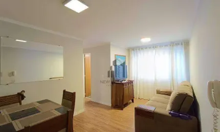 Cervantes, apartamento 2 quartos à venda, 45 m² - capão raso - curitiba