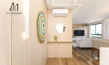 Apartamento com 3 dormitórios à venda, 50 m² por r$ 550.000,00 - novo mundo - curitiba/pr