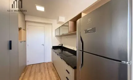 Studio para alugar, 17 m² - novo mundo - curitiba/pr