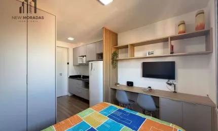 Kitnet / Stúdio para alugar na Rua Ildefonso Stockler de França, 260, Novo Mundo, Curitiba