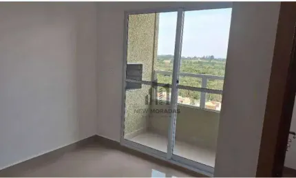 Apartamento 2 quartos, sacada c churrasqueira à venda, 44 m²- cidade industrial