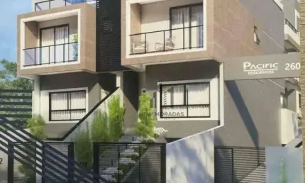 Sobrados novos, 3 dormitórios à venda,  mercês - curitiba/pr