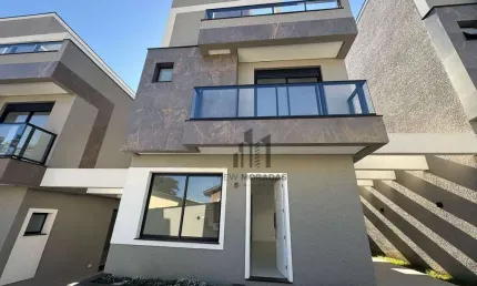 Sobrado com 3 dormitórios à venda, 123 m² por r$ 1.049.000,00 - mercês - curitiba/pr