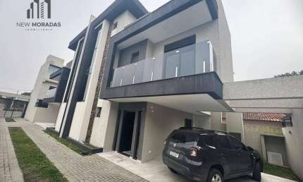 Sobrado em condomínio, com 3 dormitórios à venda, 139 m² - Xaxim - Curitiba
