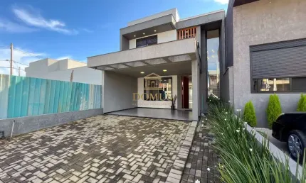 Casa em condomínio fechado com 3 quartos à venda na rua das camélias, 329, vale ville, gravataí por r$ 1.350.000