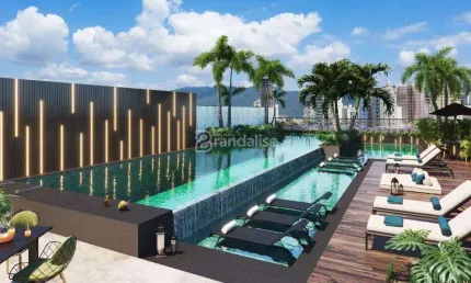 04 suítes na meia praia entrega  junho 2026, meia praia, itapema - sc