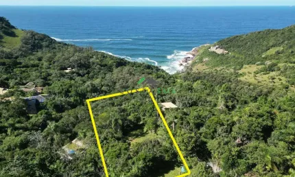 Terreno vista mar a venda na Praia da Ferrugem - Garopaba-SC