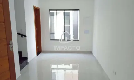 Sobrado em condomínio novo com 2 dormitórios à venda