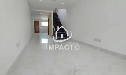Sobrado novo com 3 suítes sendo 2 com sacada, quintal com área gourmet e 3 vagas de garagem à venda