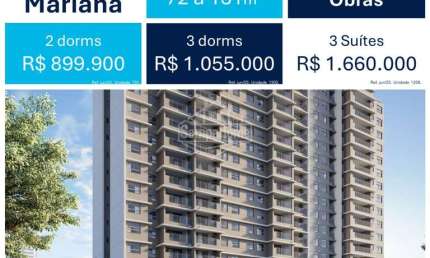 Lançamento na Vila Mariana, entrega prevista para julho de 2025