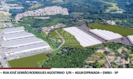Galpão Logístico de Alto Padrão em Condomínio com 25 Módulos na região do Embu com 5.670 m2 disponíveis