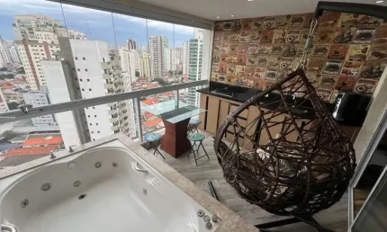 Apartamento para Venda em São Paulo, Jardim Anália Franco, 1 dormitório, 1 suíte, 1 banheiro, 1 vaga