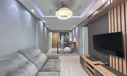 APARTAMENTO 2 DORMITÓRIOS VARANDA GOURMET A VENDA R$740MIL - CANTO DO FORTE PRAIA GRANDE SP