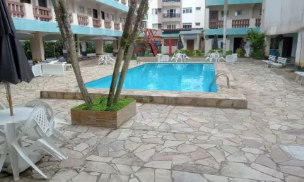 Flat 40m² frente para o mar, massaguaçu, caraguatatuba sp