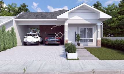 EXCELENTE CASA EM CONSTRUÇÃO EM VERA CRUZ. 3 DORMITÓRIOS E AMPLO PÁTIO