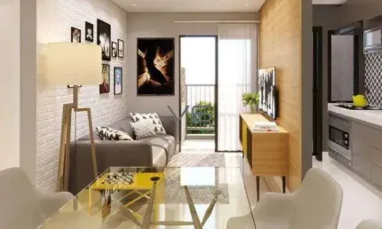 Apartamento padrão com 2 quartos, 49 m² privativos, em localização privilegiada no Ecoville.