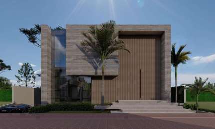 Casa alto padrão com 500 m² privativos, 4 suítes, piscina, 4 vagas de garagem, no Batel, Curitiba - PR.