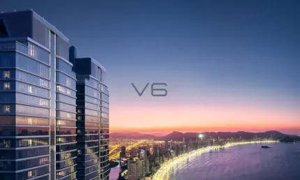 Apartamento Duplex, com 7 quartos, 421 m² privativos, 3 vagas de garagem, na Barra Sul, Balneário Camburiú  - PR.