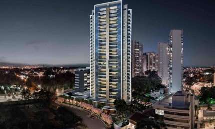 Apartamento padrão com 477 m² privativos, 4 suítes, 6 vagas de garagem, no Ecoville, Curitiba - PR.