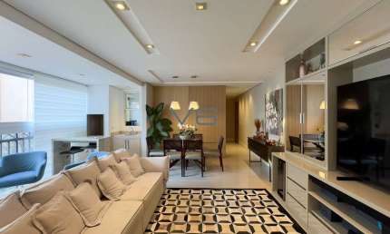 Apartamento Alto Padrão, com 3 quartos, 110 m² privativos, 2 vagas de garagem, no Cabral, Curitiba - PR.