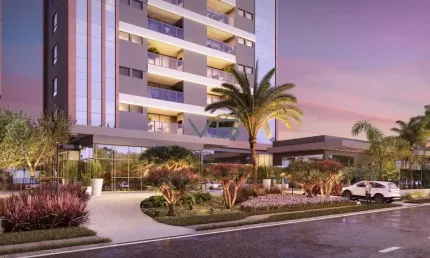 Apartamento Alto Padrão, com 3 quartos, 129 m² privativos, 2 vagas de garagem, no Água Verde, Curitiba - PR.