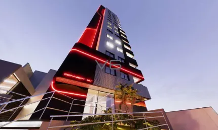 Apartamento studio, com 33 m² privativos, no alto da glória, curitiba - pr.