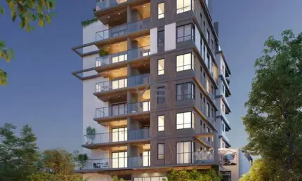 Apartamento Garden Duplex com 3 suítes, 187 m² privativos, 2 vagas de garagem, no Água Verde, Curitiba - PR.