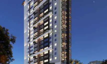 Apartamento padrão com 2 quartos, 56,67m² privativos, 1 vaga de garagem, no centro, curitiba - pr.