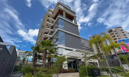 Apartamento no batel de alto padrão com 4 suítes, 257 m² privativos, suíte master com hidro