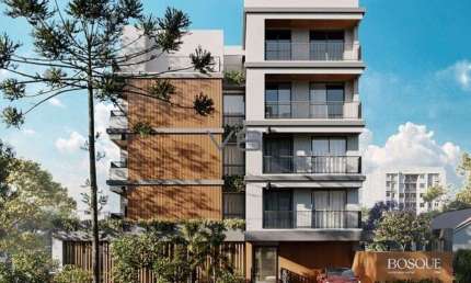 Apartamento Garden com 42 m² privativos, 1 quarto, no São Fracisco, Curitiba-PR.