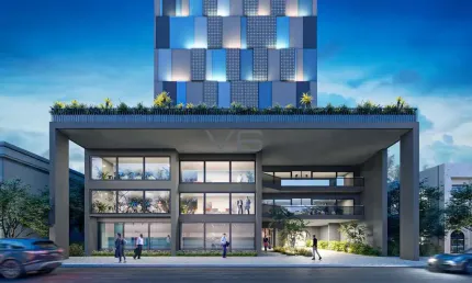 Apartamento Studio com 25 m² privativos, no Vila Izabel, Curitiba-PR.