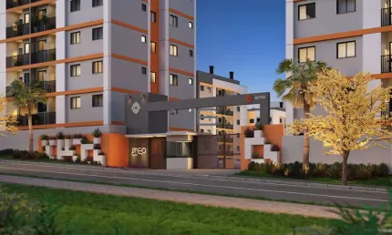 Apartamento padrão - 2 dormitórios - 1 vaga - 55,22 m² privativos - neoville, curitiba-pr