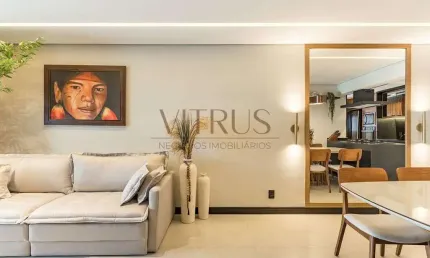 Apartamento mobiliado alto padrão em jardim astúrias - guarujá, sp