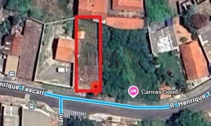 Terreno à venda na Rua Henrique Tescari, 55, Parque dos Pomares, Campinas