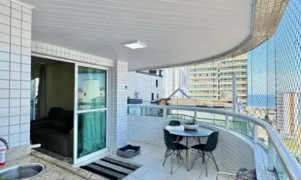 Apartamento com 3 quartos à venda em Guilhermina, Praia Grande , 123 m2 por R$ 800.000