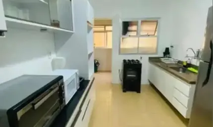 Apartamento com 2 quartos para alugar no Gonzaga, Santos , 99 m2 por R$ 5.000