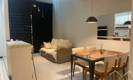 Loft com 1 quarto para alugar no gonzaga, santos , 69 m2 por r$ 6.000
