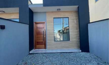 Casa Geminada para Venda em Joinville, Aventureiro, 2 dormitórios, 1 banheiro, 2 vagas