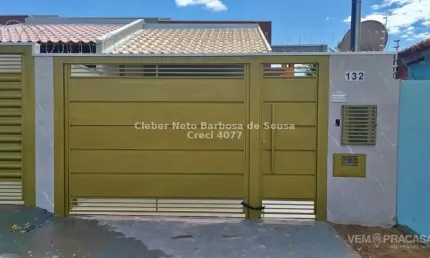 Casa com 2 quartos à venda na Rua Estados Unidos, 33, Jardim Jacy, Campo Grande